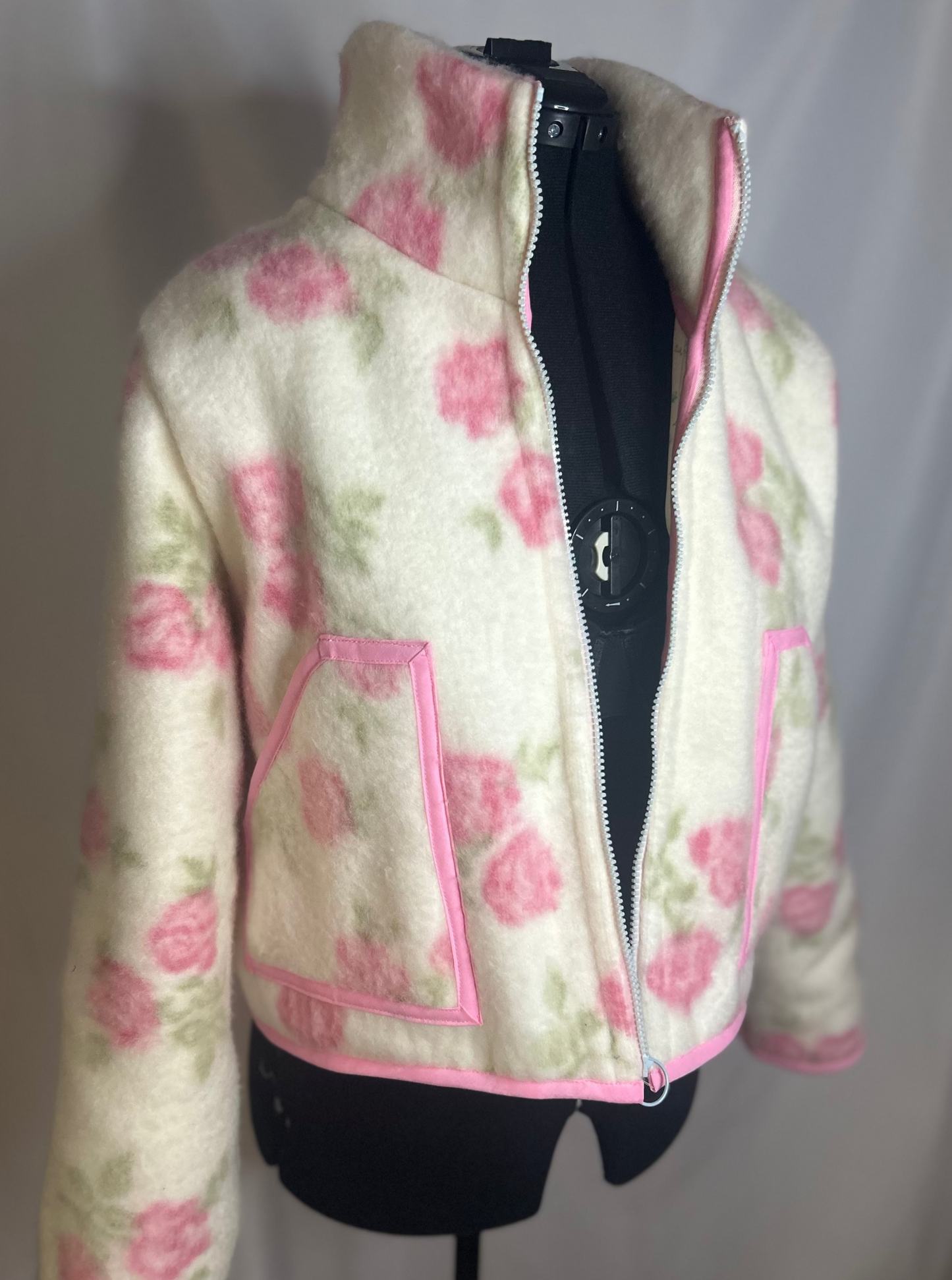 Handmade Upcycled Blanket Coat