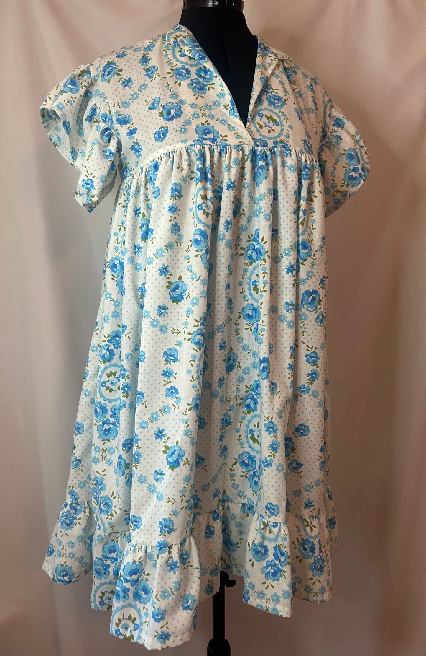Handmade Upcycled Oversized Babydoll Dress