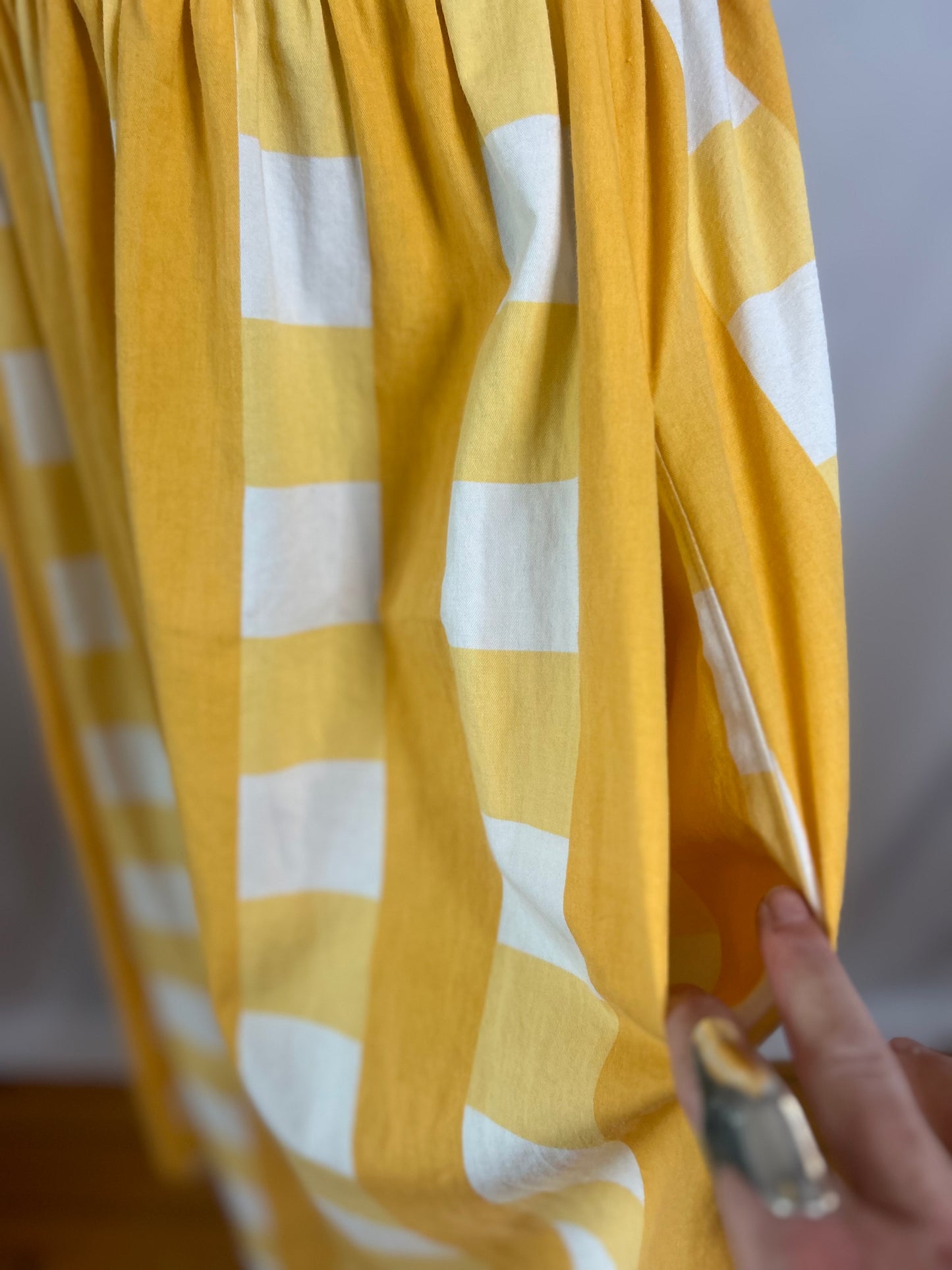 Handmade Upcycled Cotton Dress