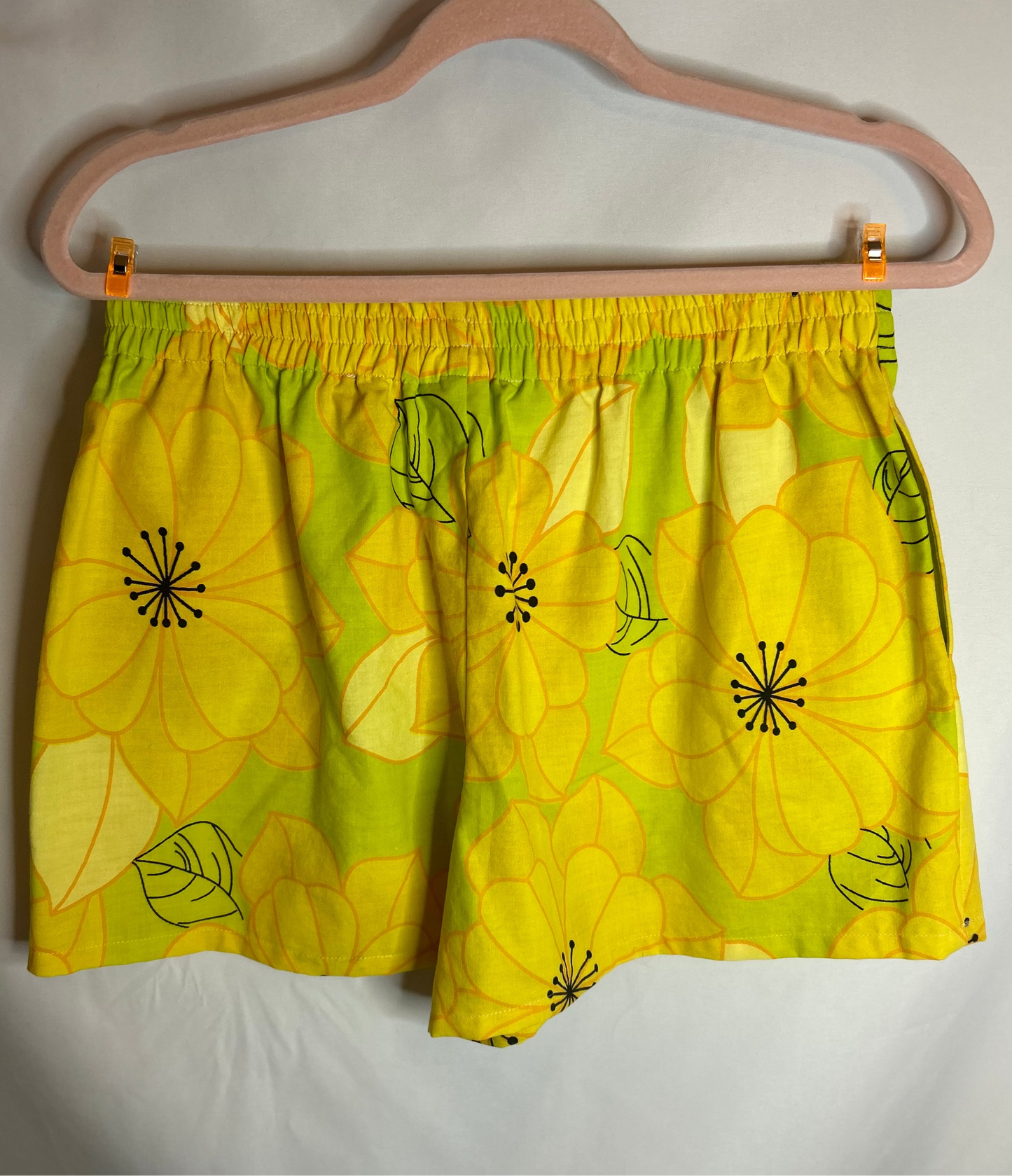Handmade Upcycled Mid Rise Shorts