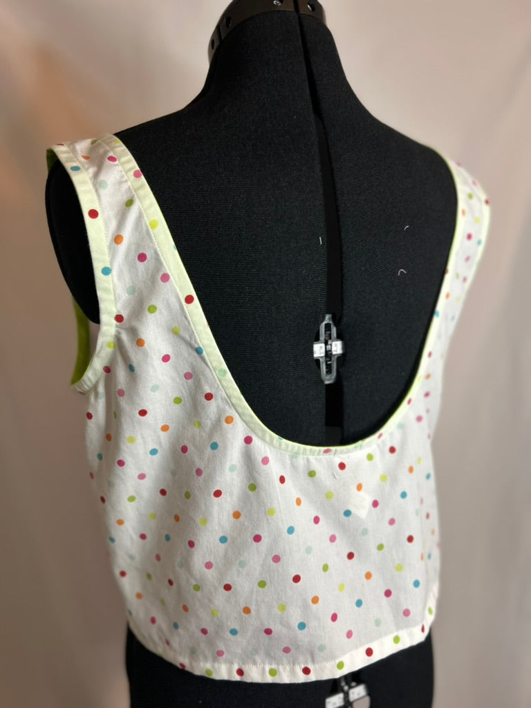 Handmade Upcycled Scoop Back Tank