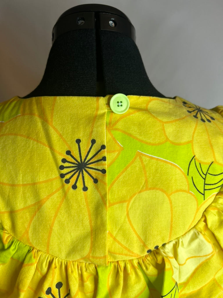 Handmade Upcycled Ruffle Top