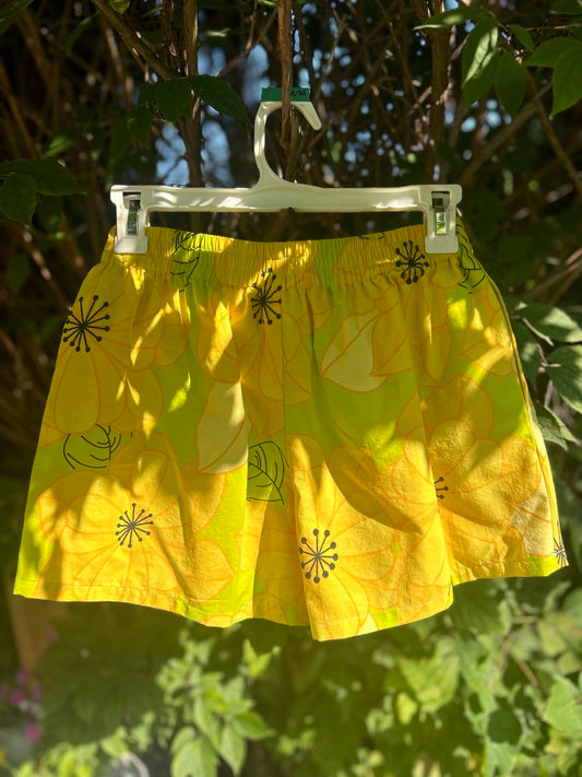 Handmade Upcycled Mid Rise Shorts