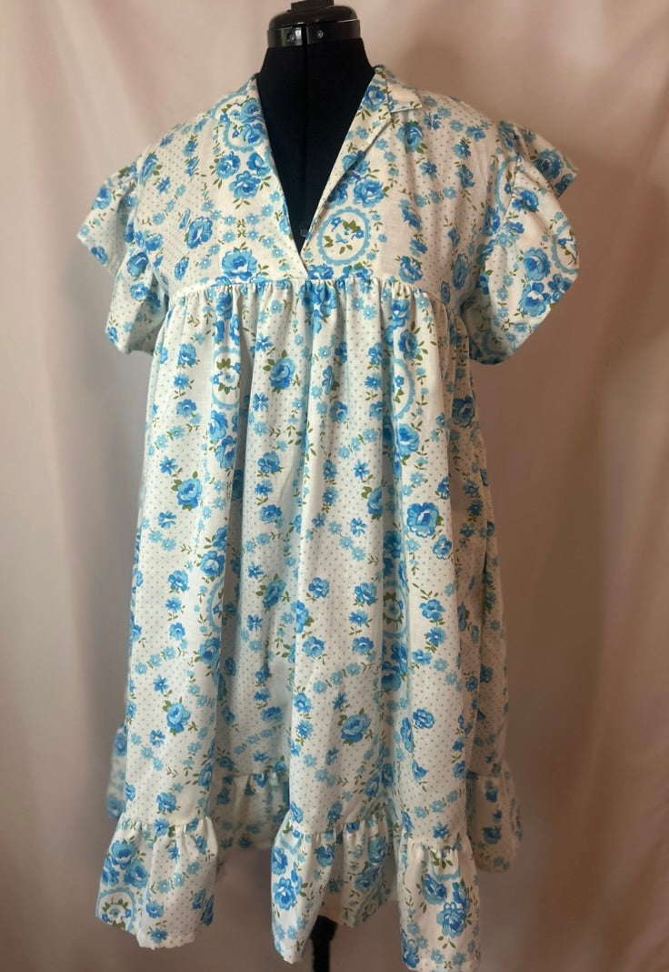 Handmade Upcycled Oversized Babydoll Dress
