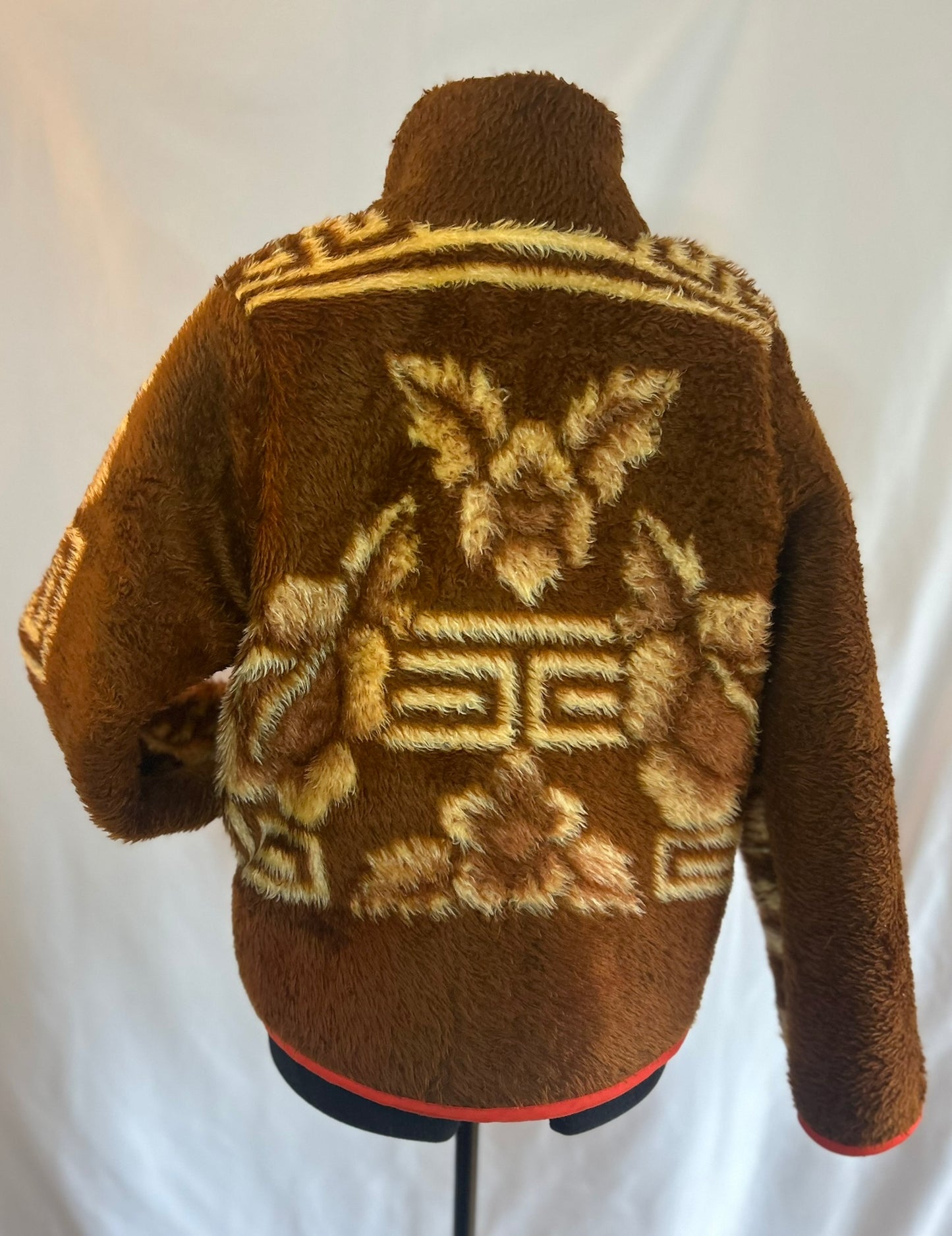 Handmade Upcycled Vintage Blanket Coat