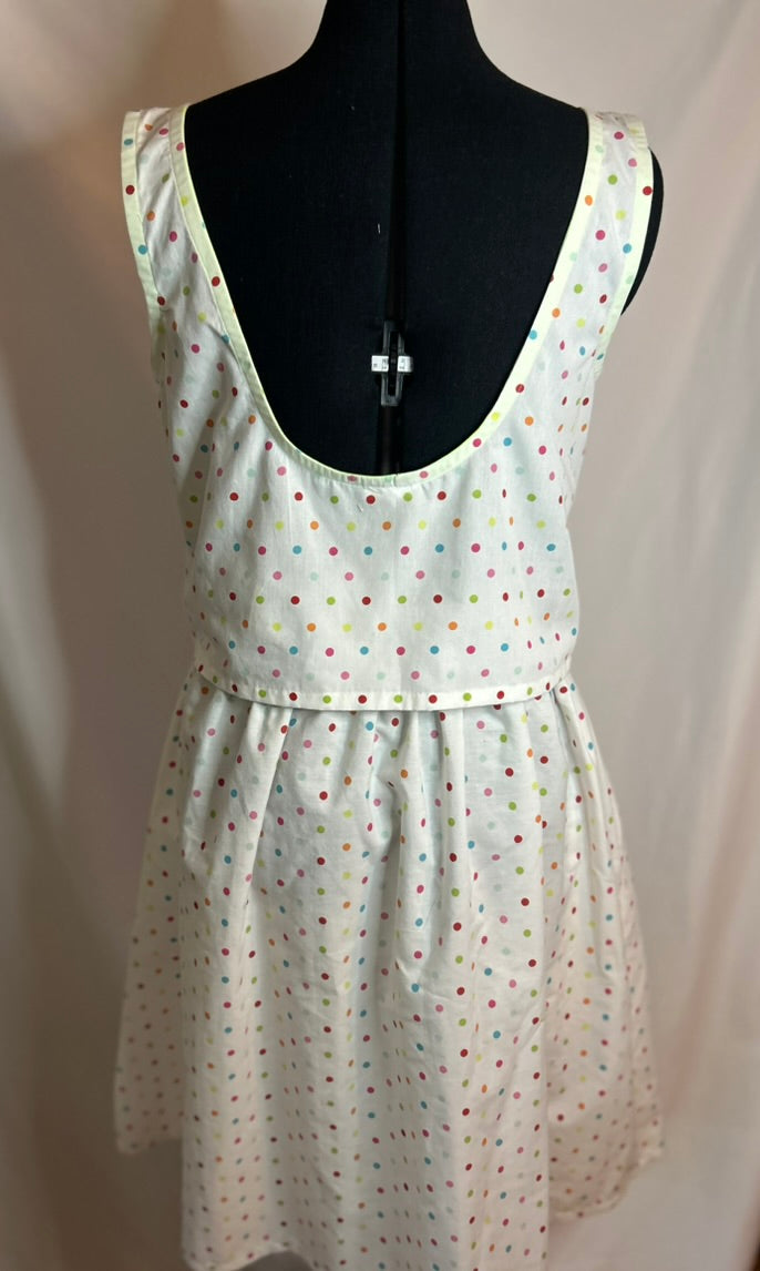 Handmade Upcycled Polka Dot Skirt