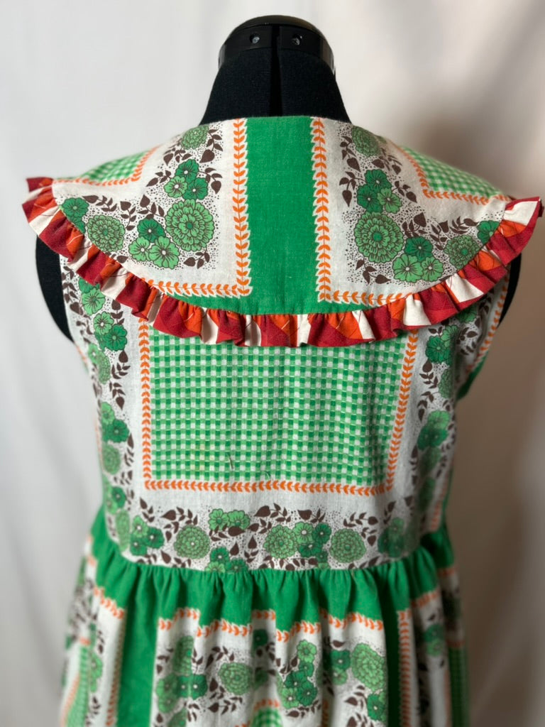 Handmade Upcycled Tablecloth Baby Doll Dress