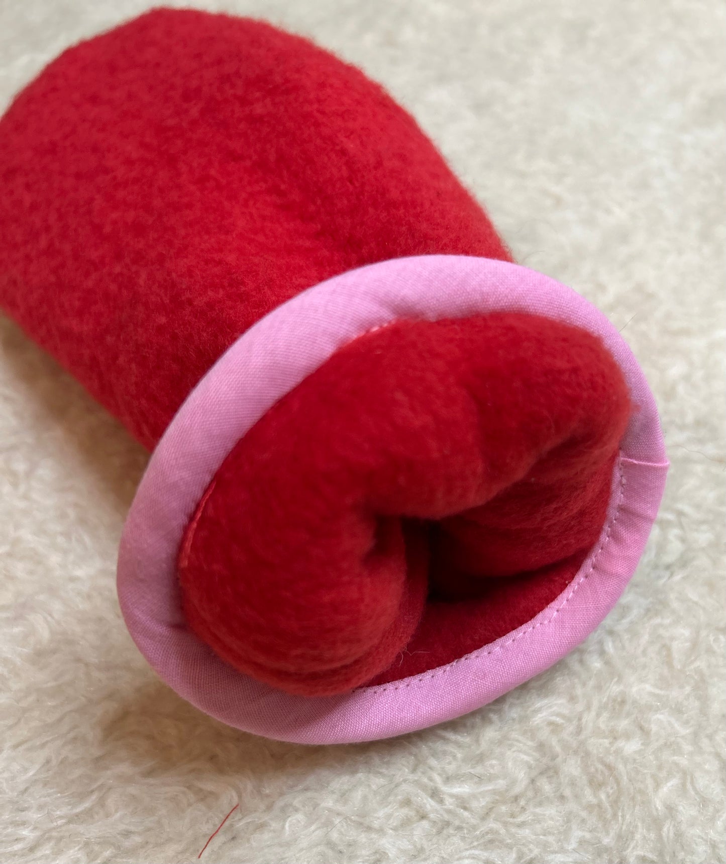 Handmade Upcycled Fleece-Lined Wool Mittens
