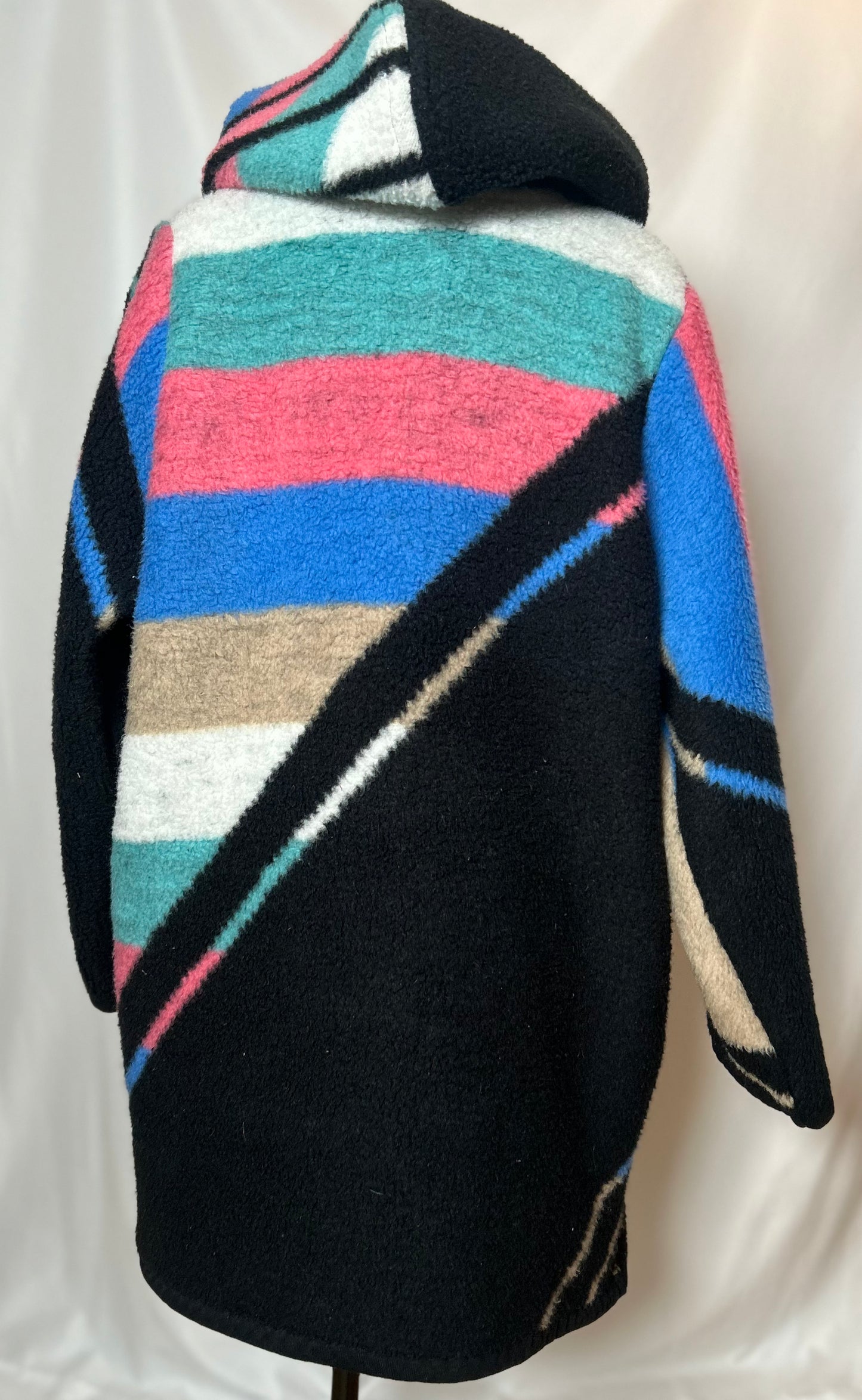 Handmade Upcycled Vintage Blanket Coat