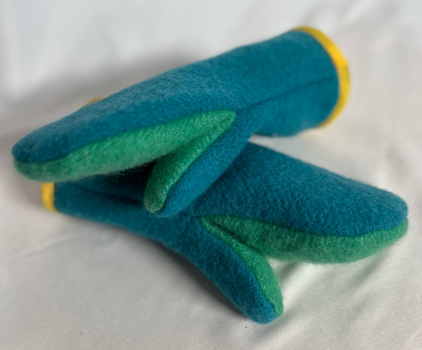 Handmade Upcycled Wool Mittens