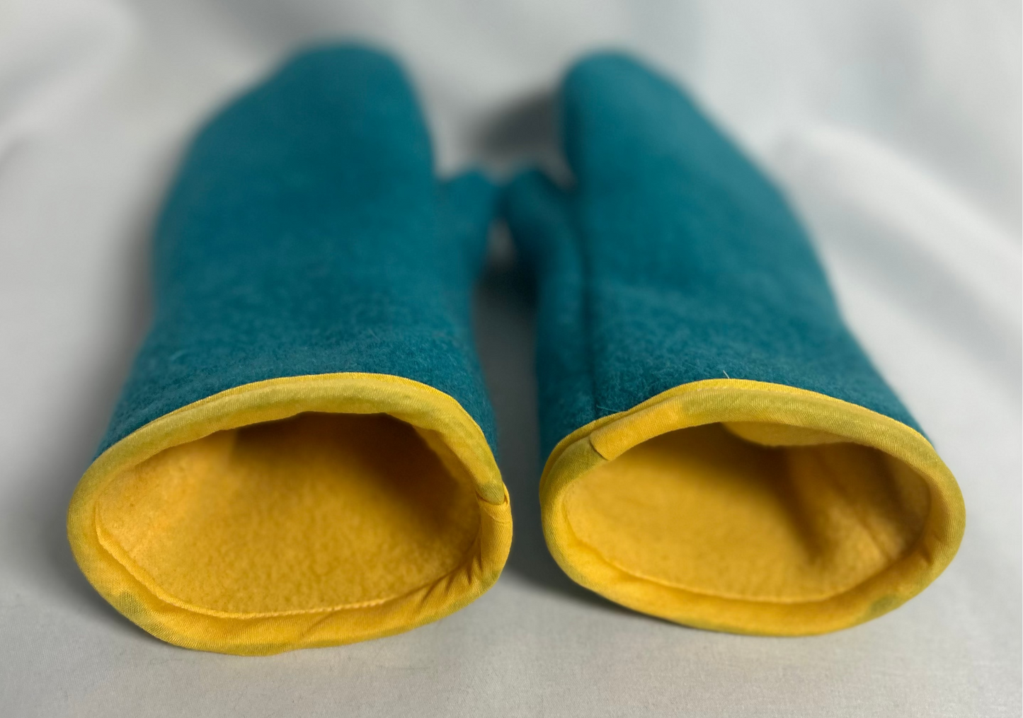 Handmade Upcycled Wool Mittens
