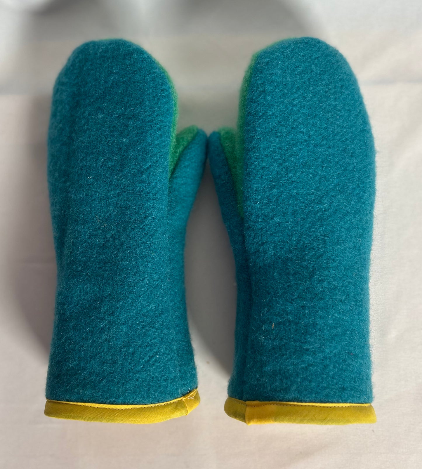 Handmade Upcycled Wool Mittens