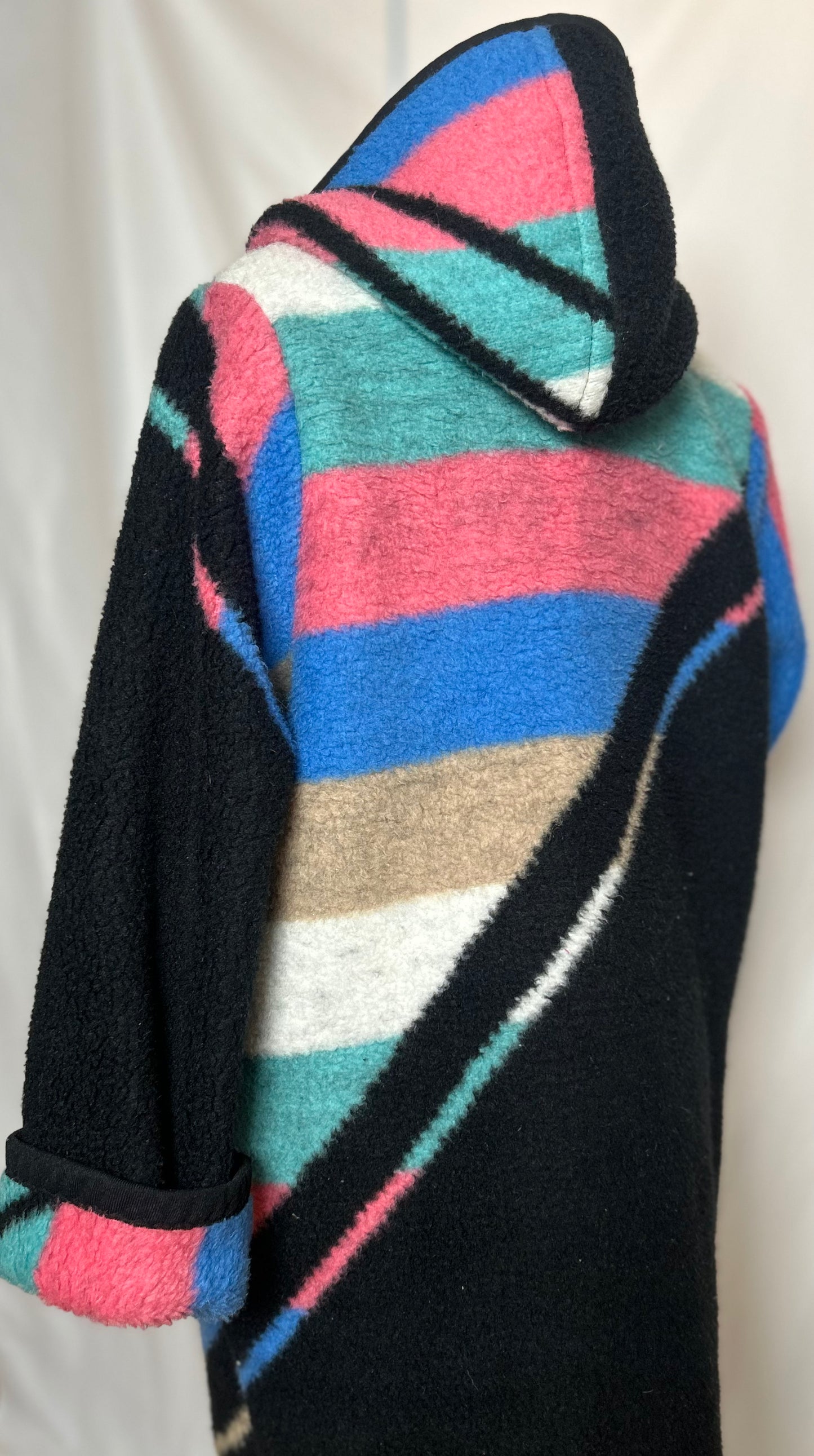 Handmade Upcycled Vintage Blanket Coat