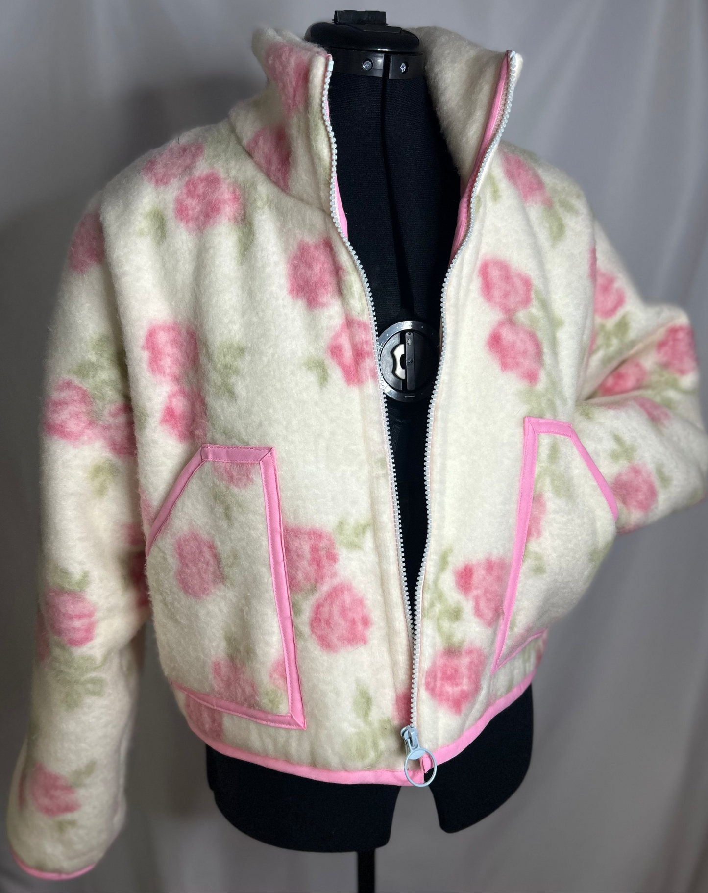 Handmade Upcycled Blanket Coat