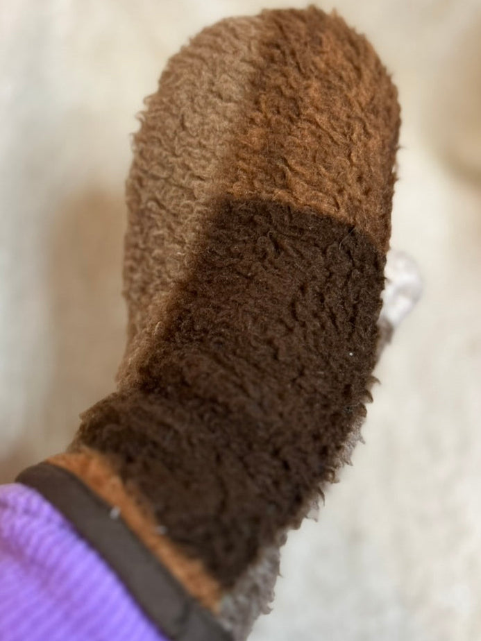 Handmade Upcycled Vintage Blanket Mittens