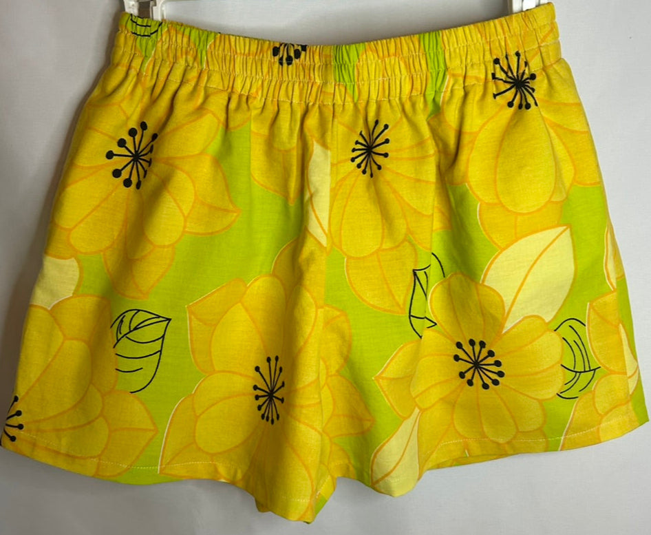 Handmade Upcycled Cotton Shorts