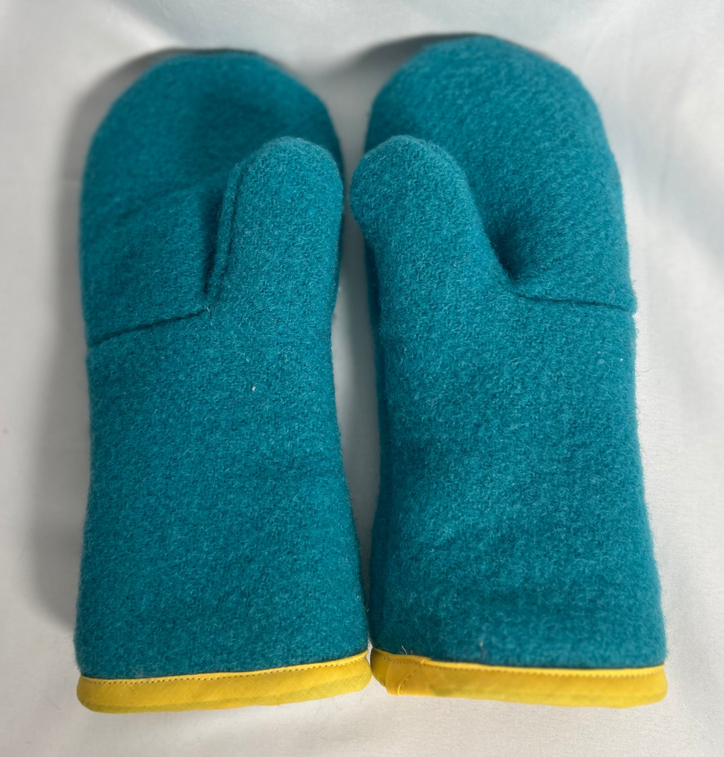Handmade Upcycled Wool Mittens