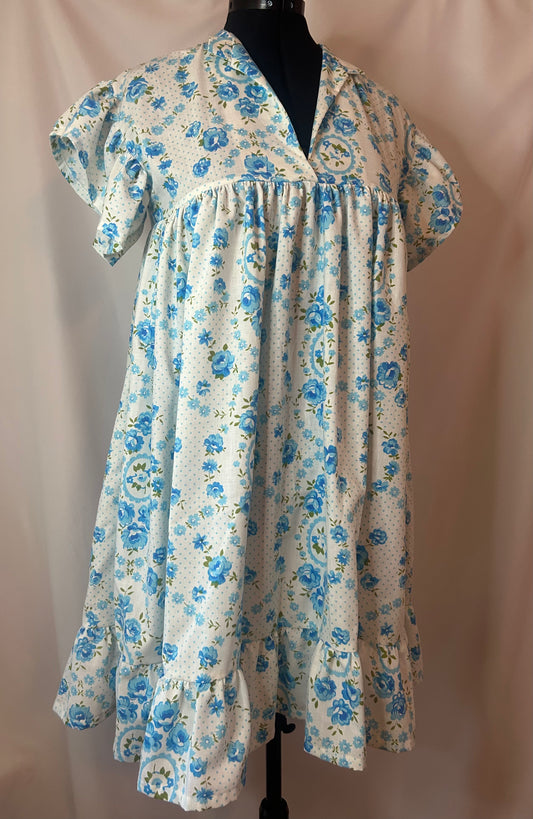 Handmade Upcycled Oversized Babydoll Dress