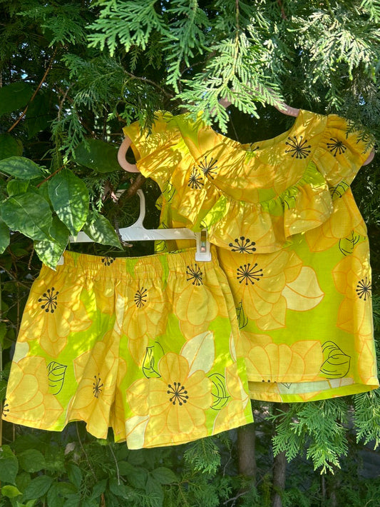 Handmade Upcycled Cotton Shorts