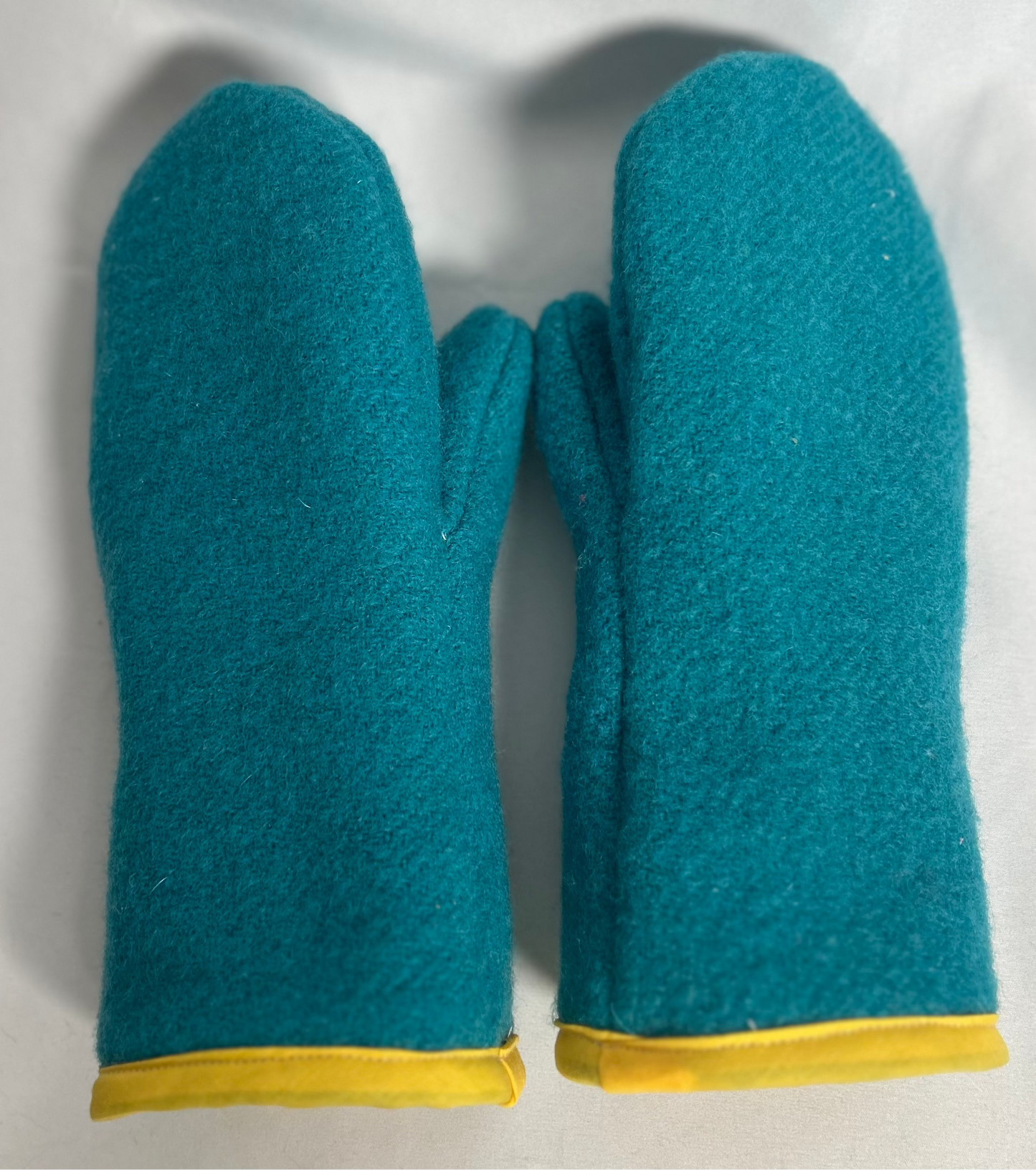 Handmade Upcycled Wool Mittens