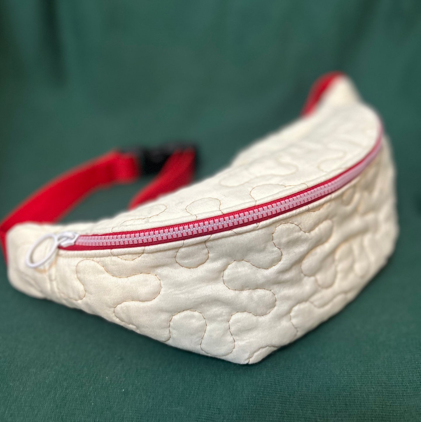 Handmade Upcycled Quilted Fanny Pack