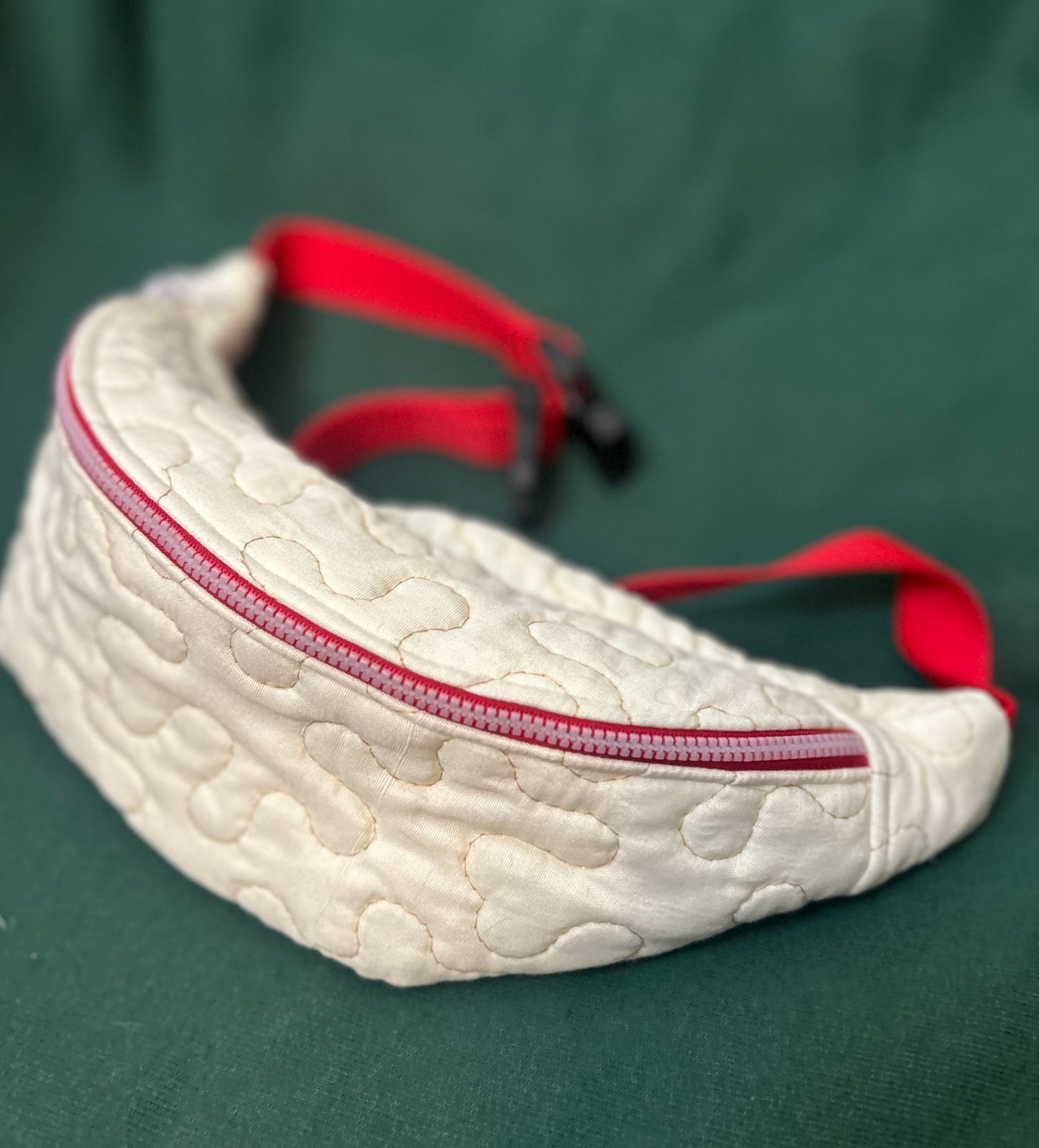 Handmade Upcycled Quilted Fanny Pack