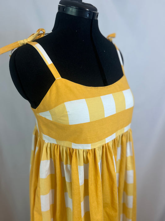 Handmade Upcycled Cotton Dress