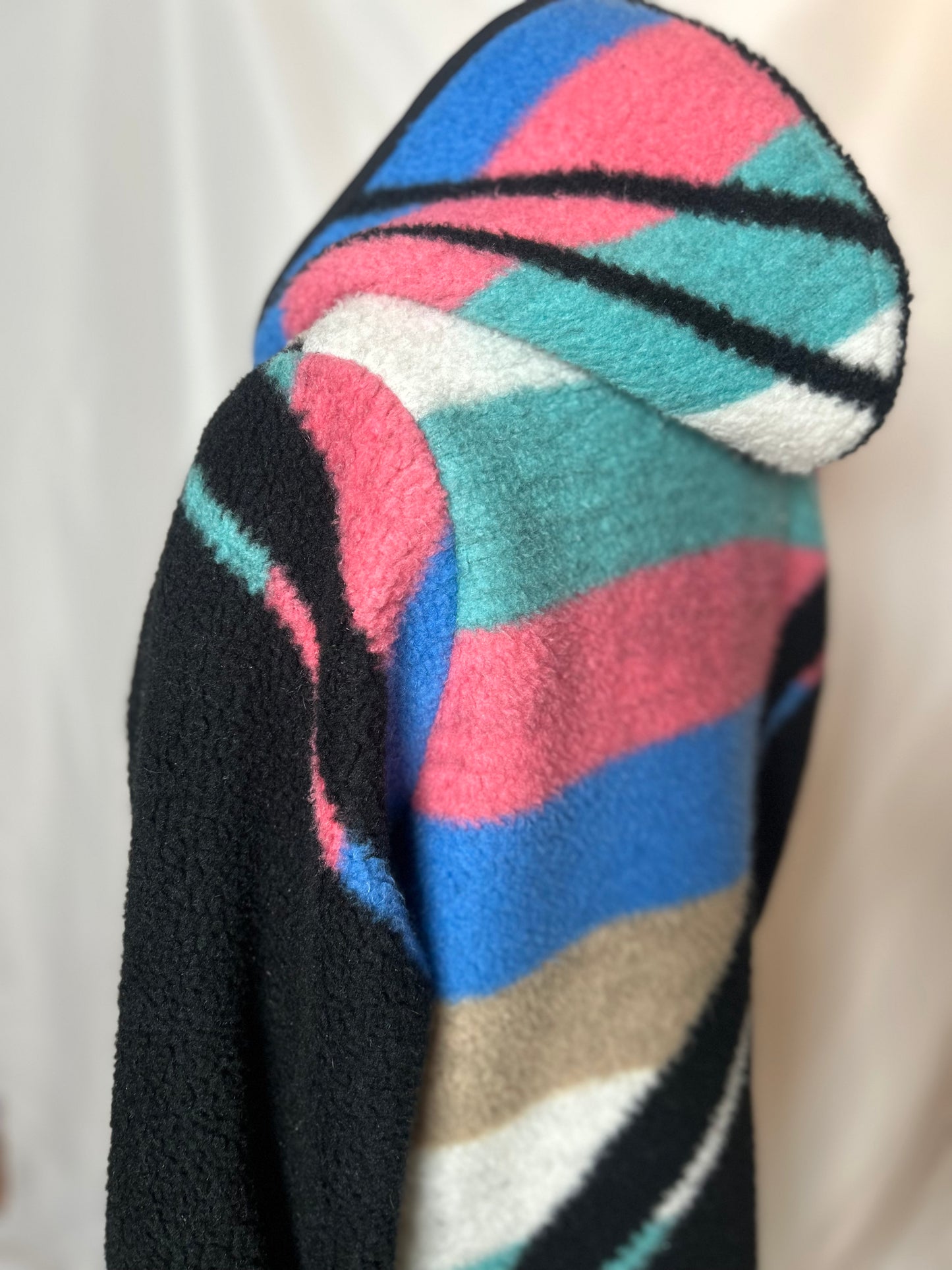 Handmade Upcycled Vintage Blanket Coat