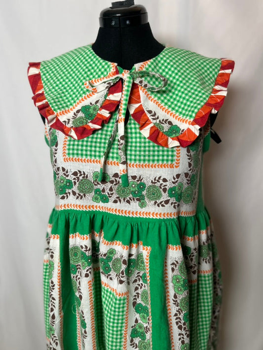 Handmade Upcycled Tablecloth Baby Doll Dress