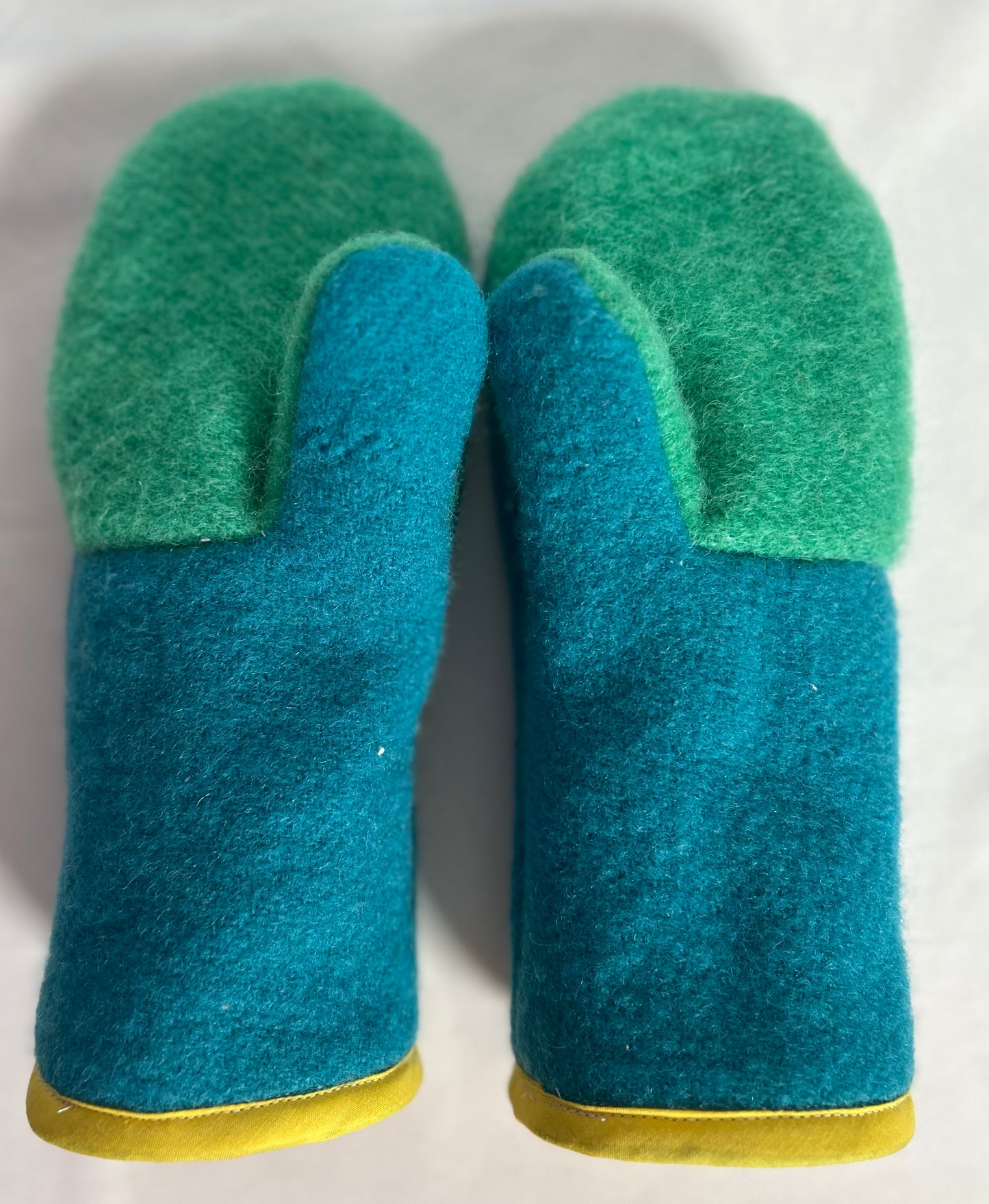 Handmade Upcycled Wool Mittens