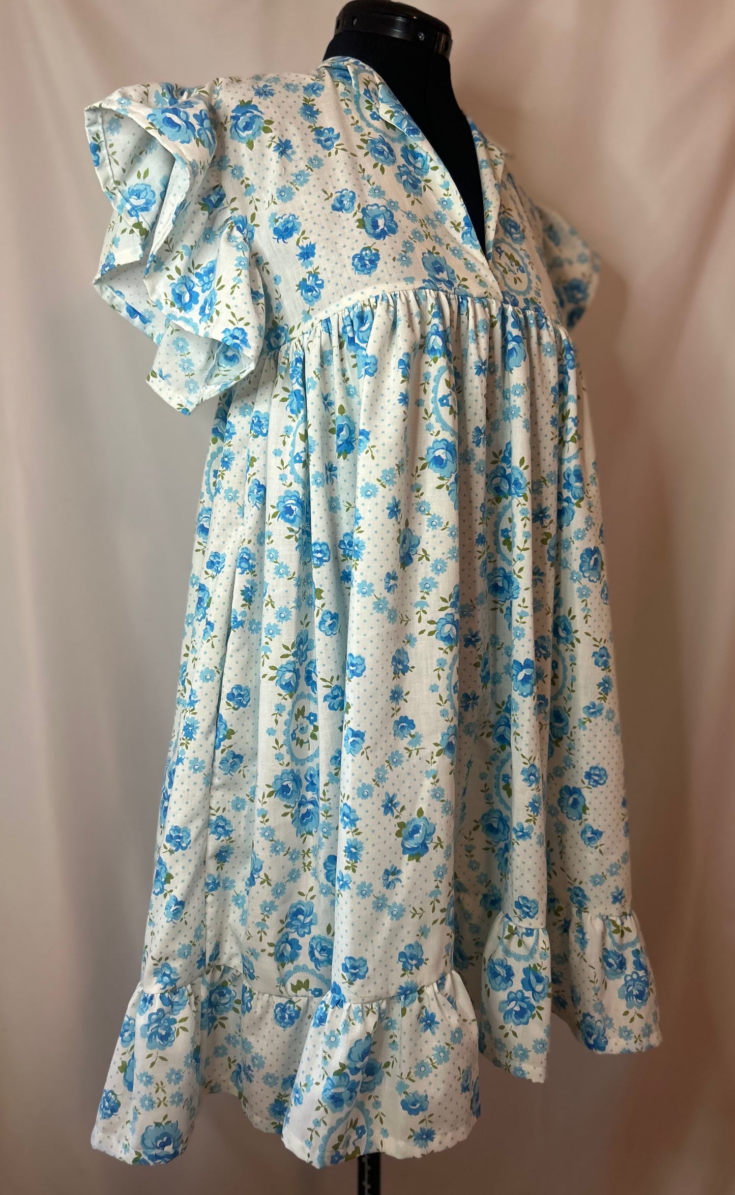 Handmade Upcycled Oversized Babydoll Dress