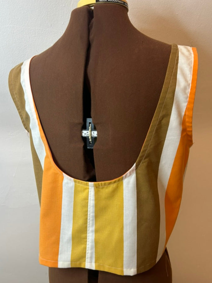 Handmade upcycled Scoop Back Boxy Tank