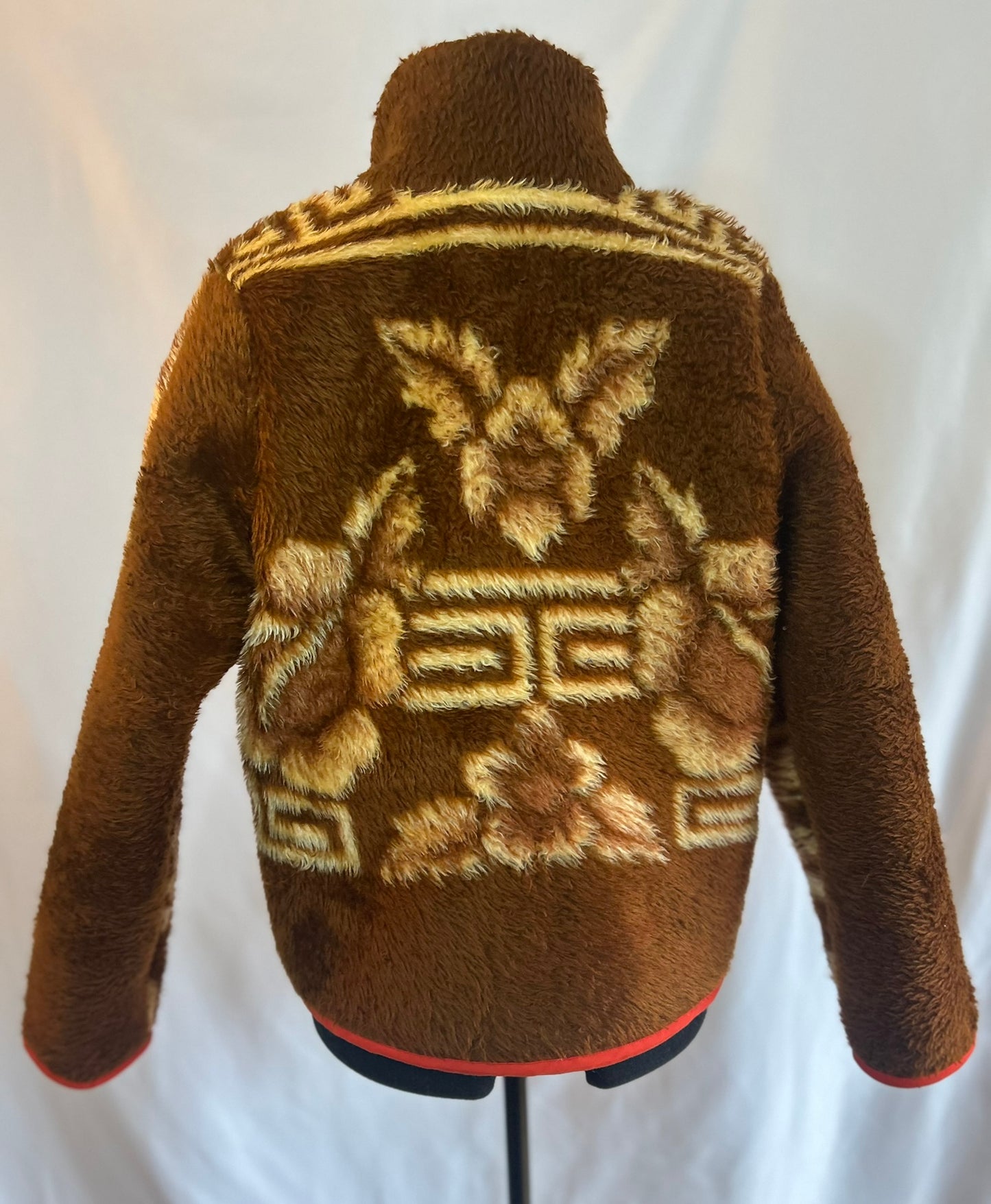 Handmade Upcycled Vintage Blanket Coat