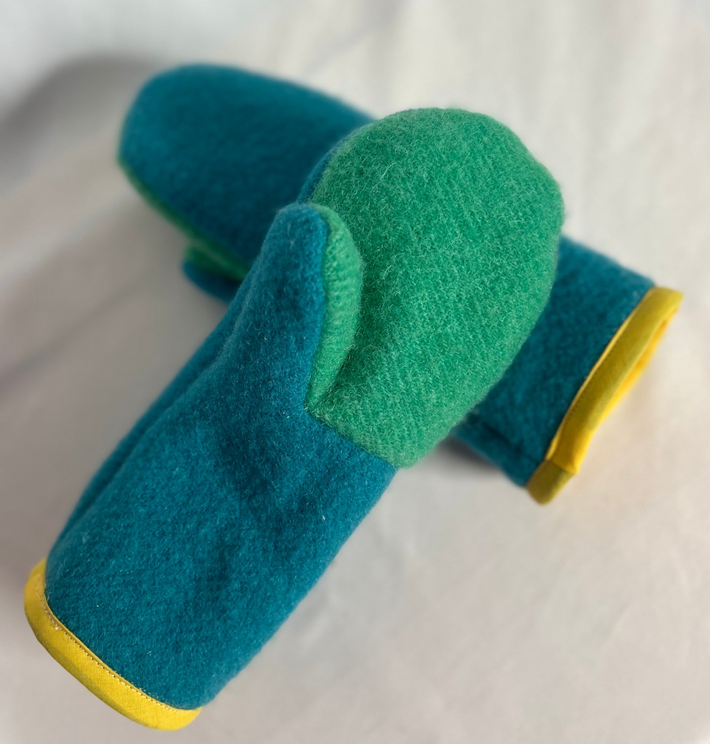 Handmade Upcycled Wool Mittens