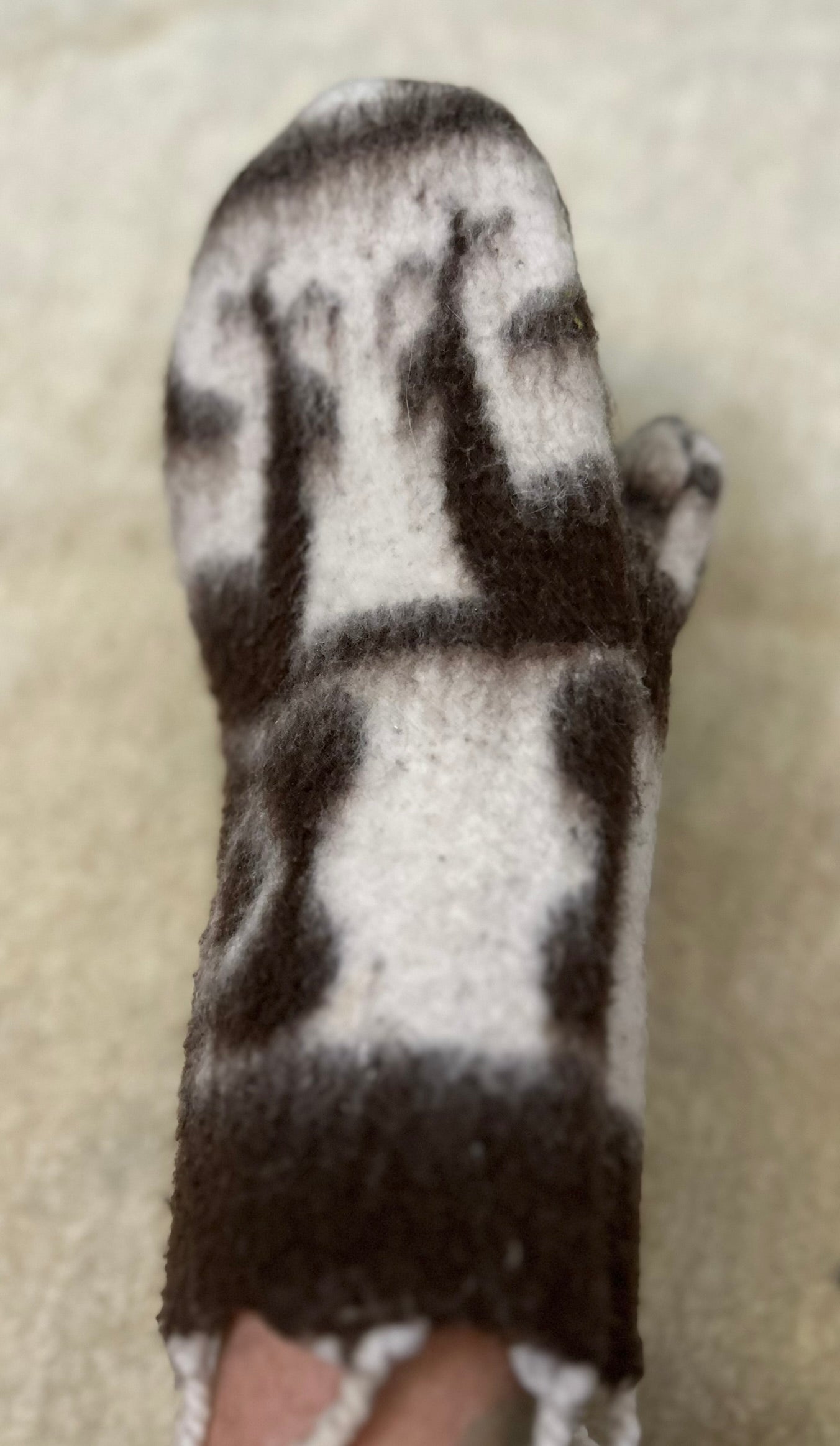 Handmade Upcycled Wool Mittens