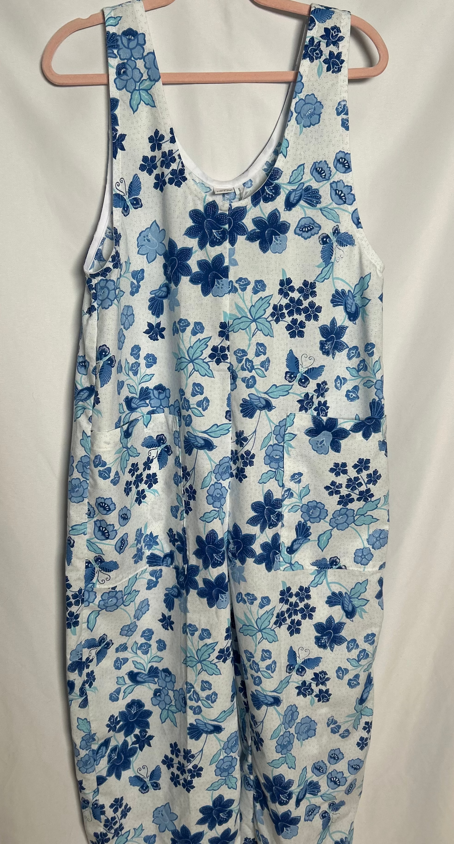 Handmade Upcycled Vintage Bedsheet Romper