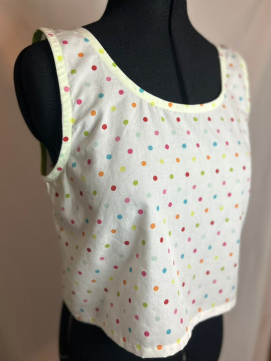 Handmade Upcycled Scoop Back Tank