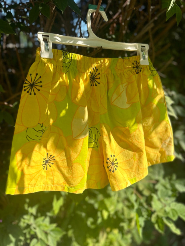 Handmade Upcycled Cotton Shorts