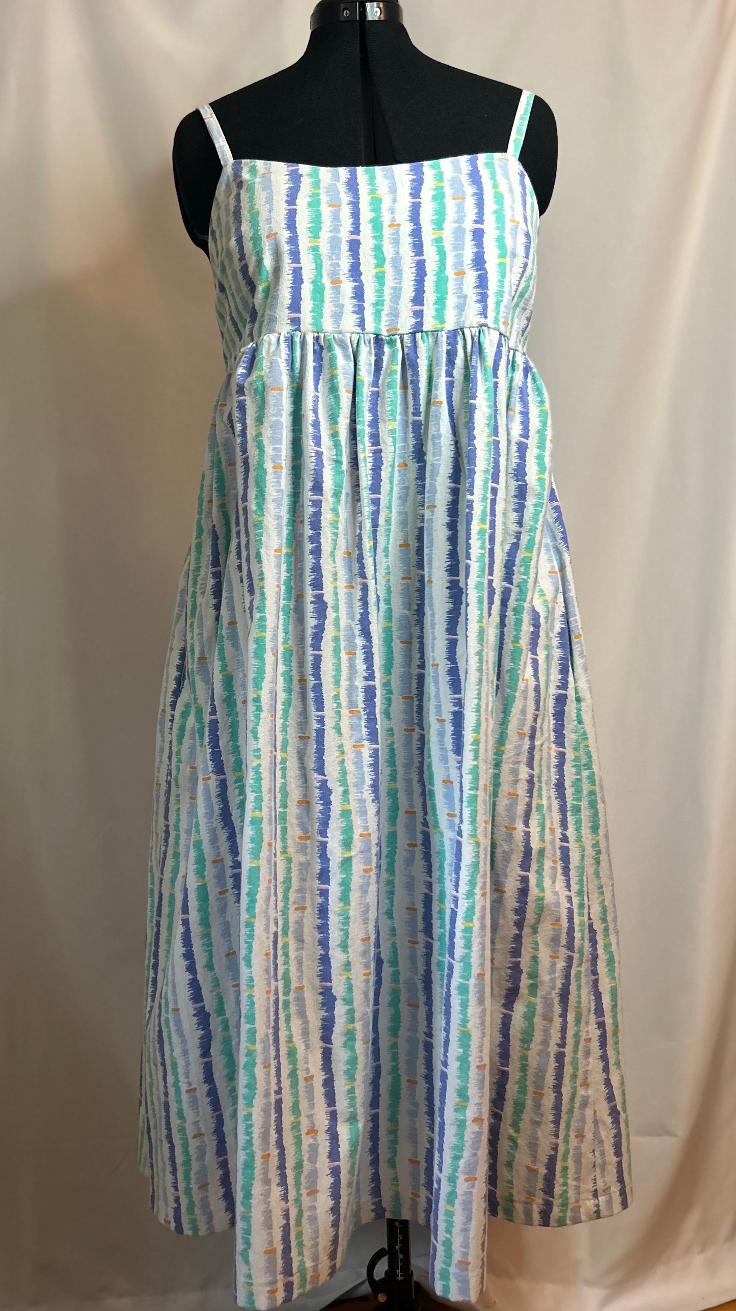 Handmade Upcycled Cotton Sundress