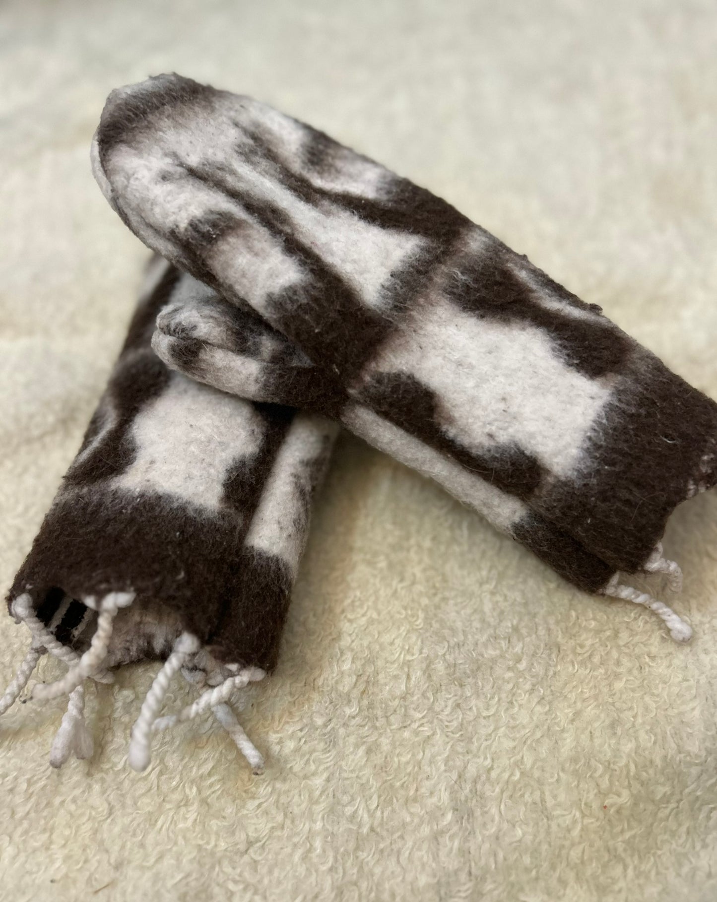 Handmade Upcycled Wool Mittens