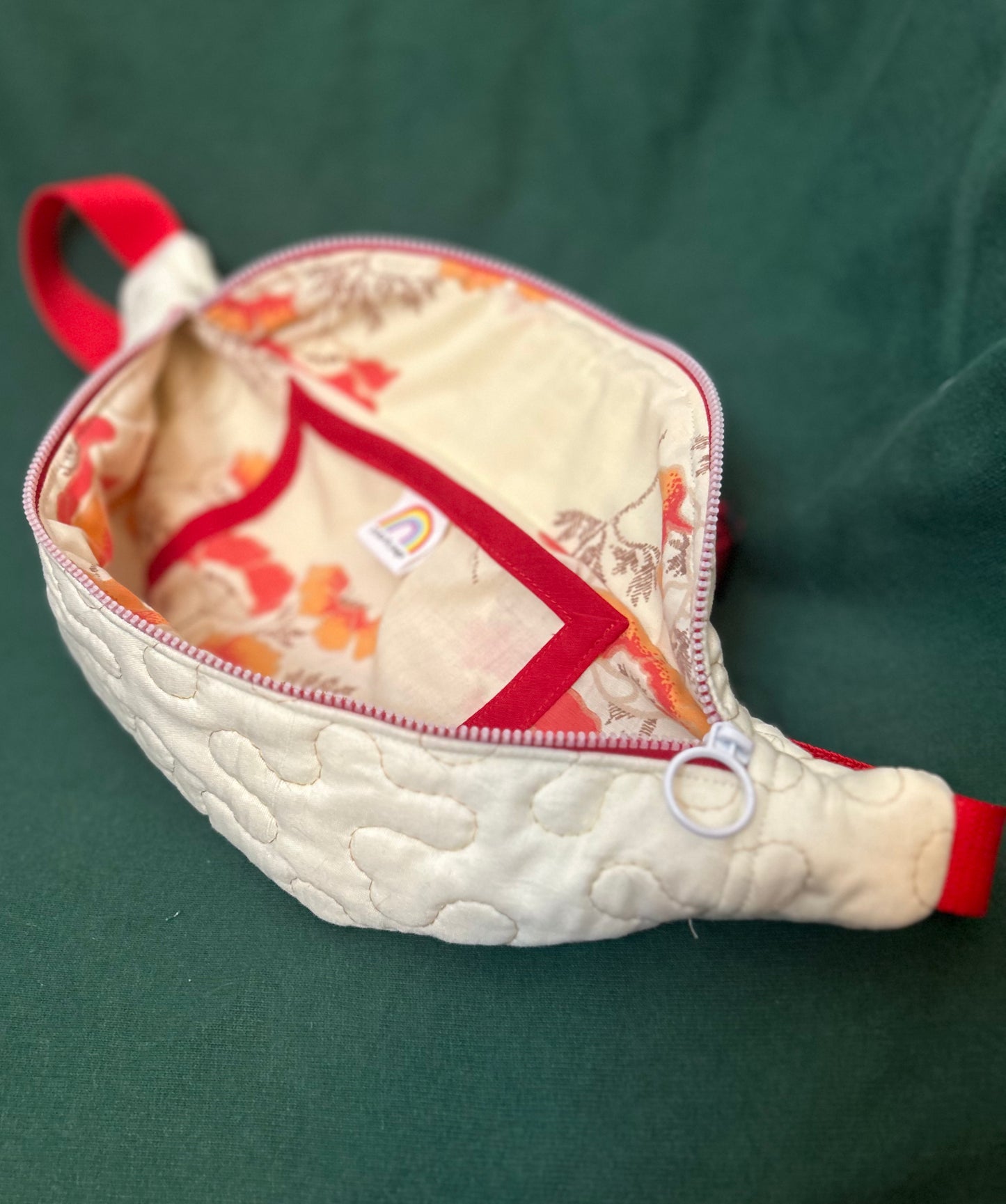 Handmade Upcycled Quilted Fanny Pack