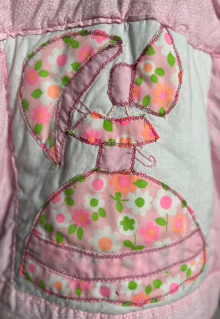 Handmade Upcycled Quilt Shortie Coat
