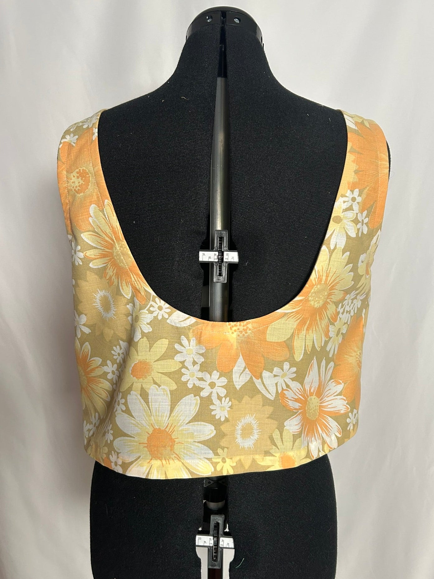 Handmade Scoop Back Boxy Tank