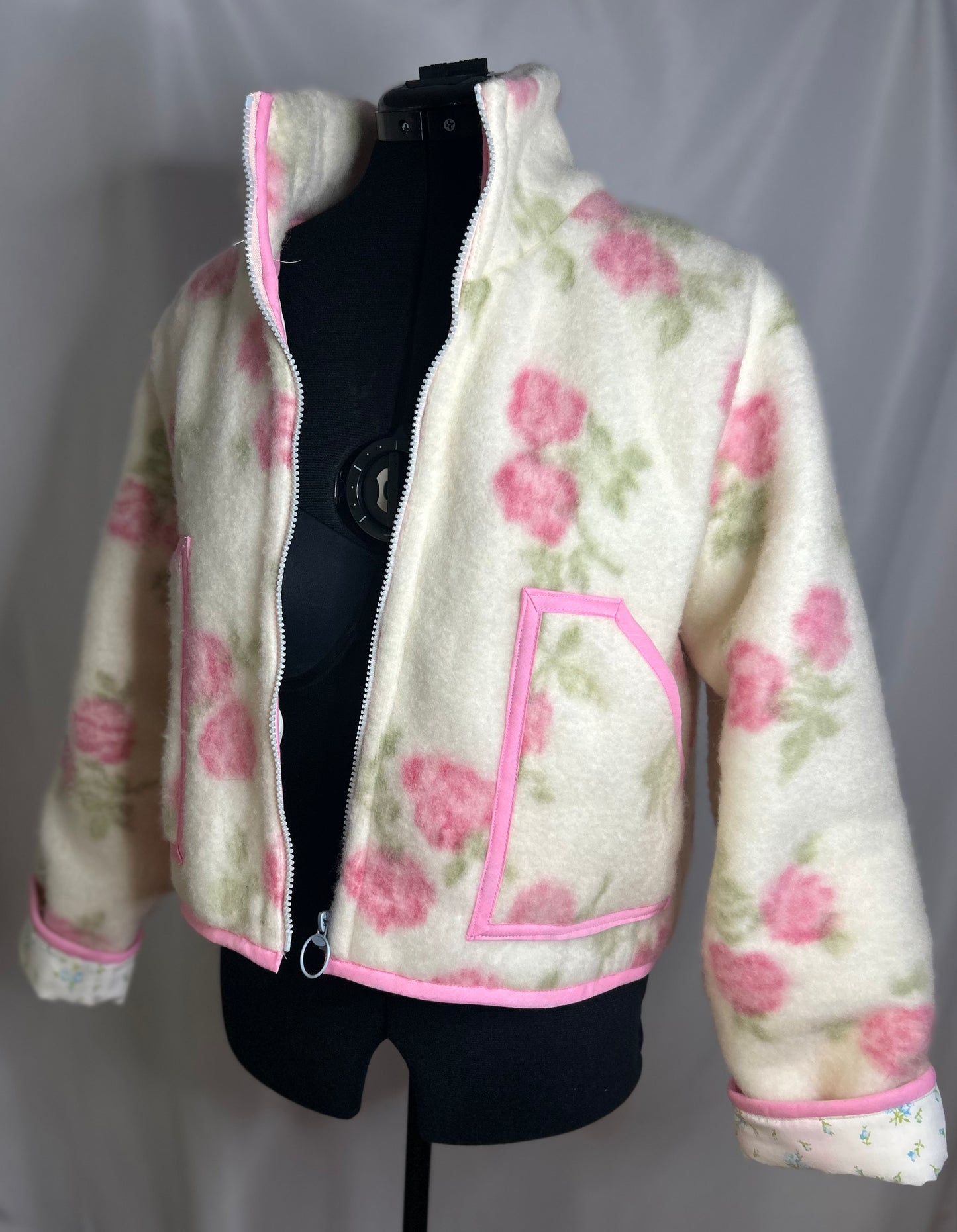 Handmade Upcycled Blanket Coat