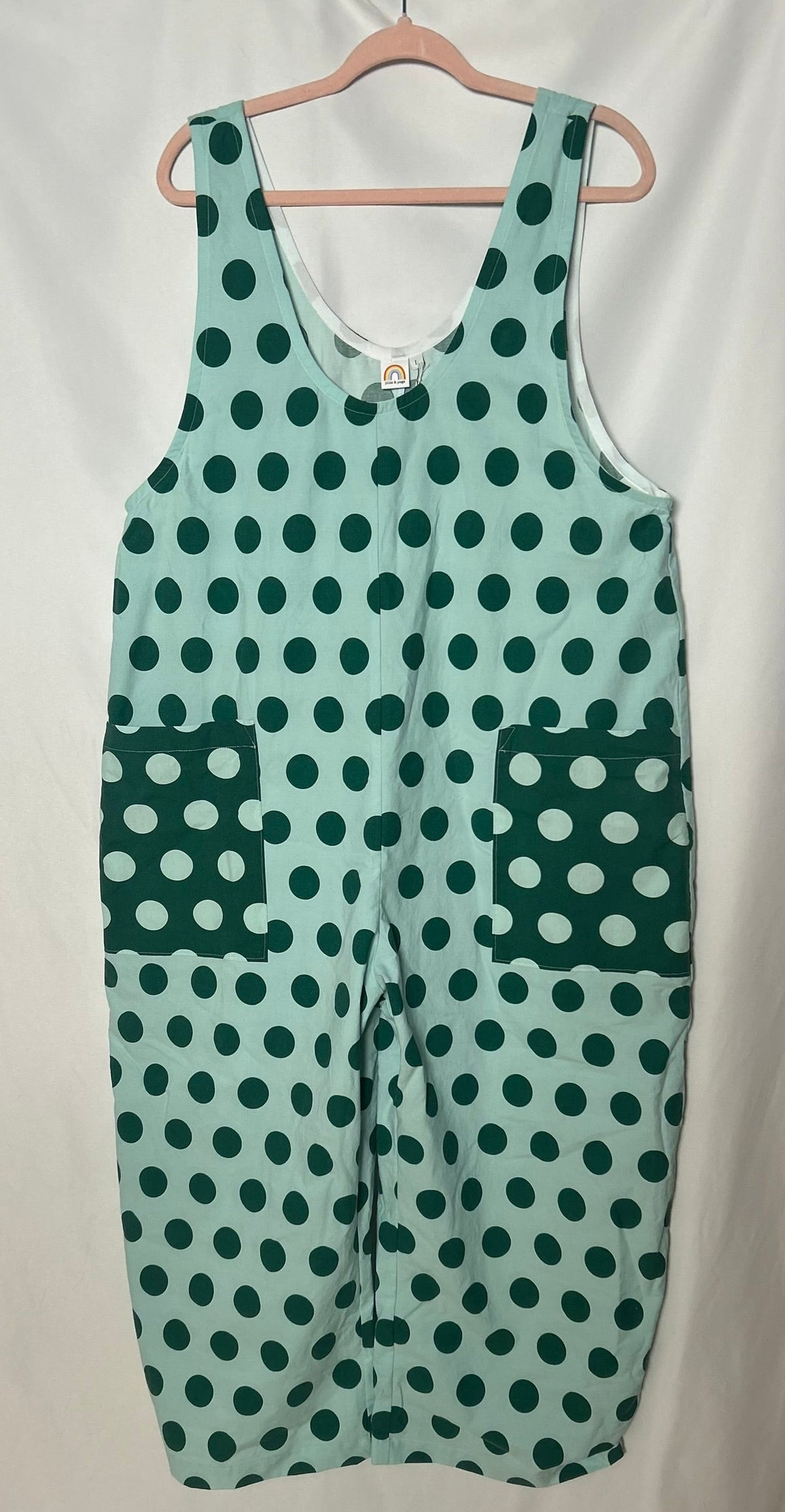 Handmade Upcycled Cotton Romper