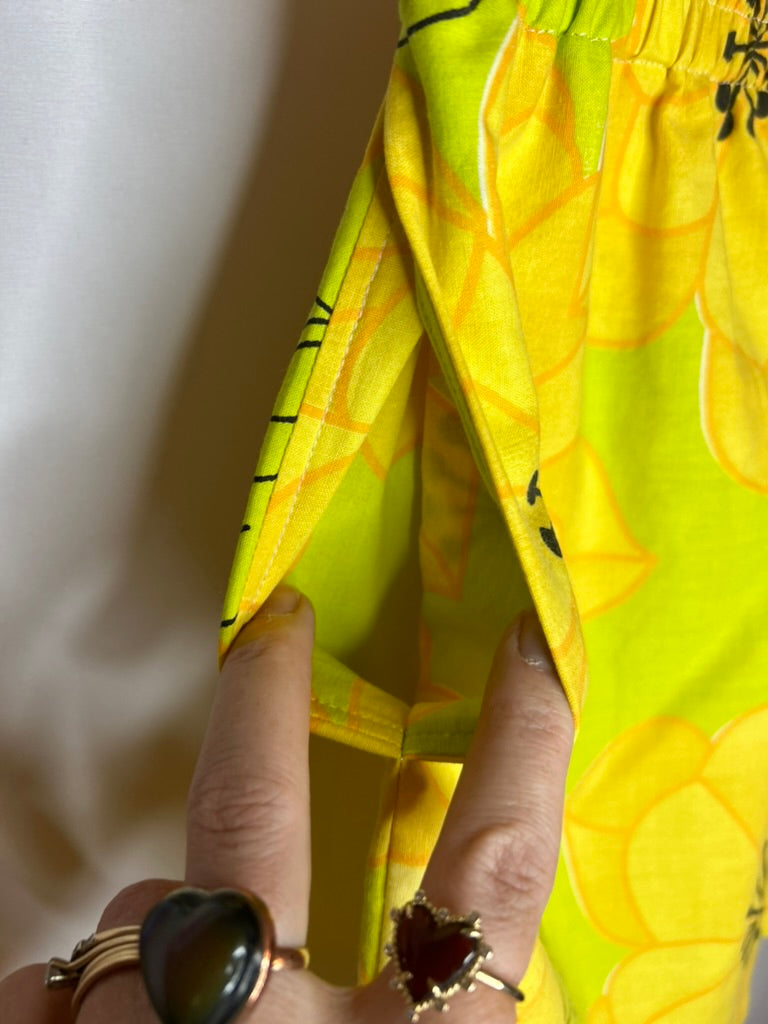 Handmade Upcycled Mid Rise Shorts