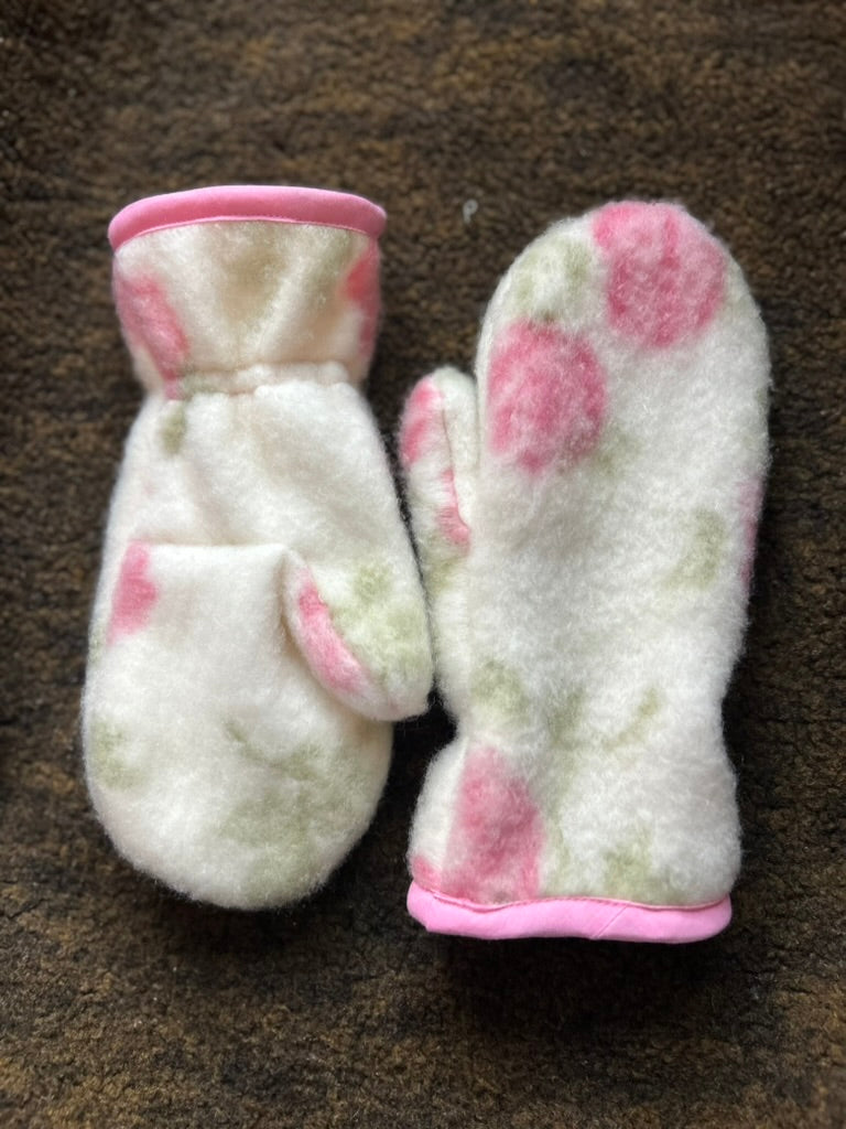 Handmade Upcycled Blanket Mittens