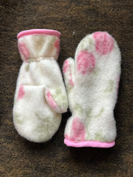 Handmade Upcycled Blanket Mittens