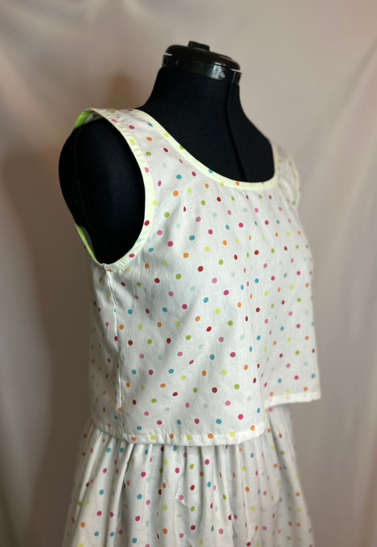 Handmade Upcycled Scoop Back Tank