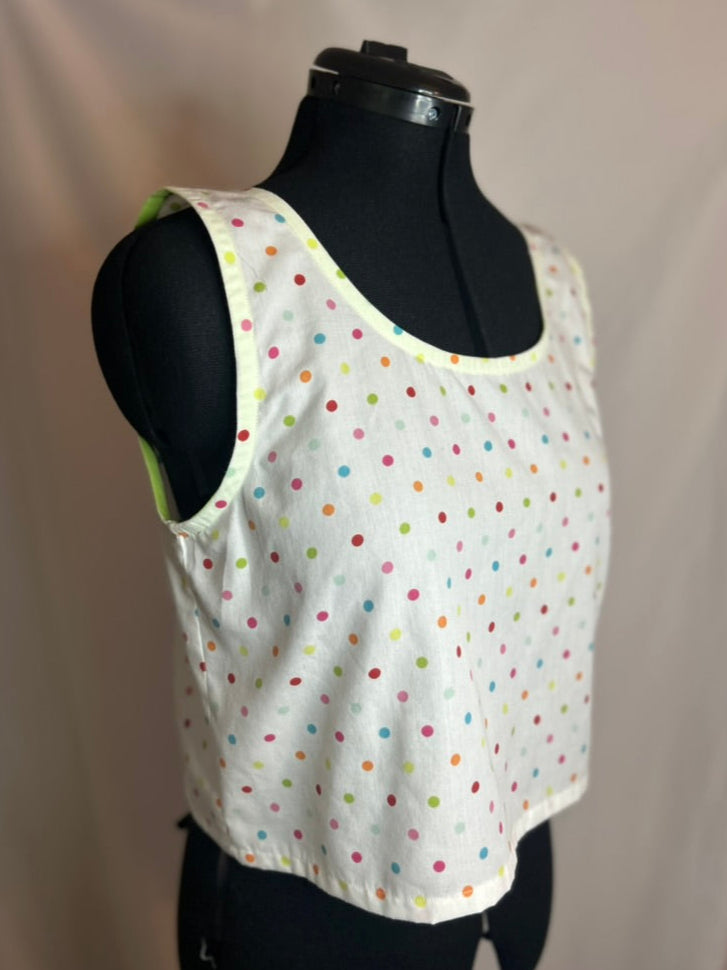 Handmade Upcycled Scoop Back Tank